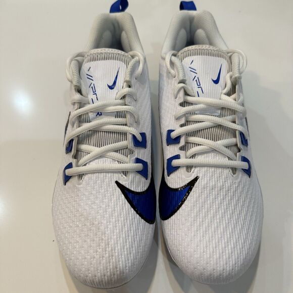 Nike Vapor Edge Speed 360 2 Football Cleats White Blue Mens Sz 9.5 FN7764-108 main image 4